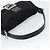 Borsa a mano FENDI Mamma Baguette in jersey di cotone Nero Argento Auth am11937A - vista 7
