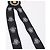 Bretelle VERSACE Medusa Metallo Nero Argento Auth BA13627 - view 8