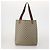 Borsa Tote GUCCI GG Supreme Web Sherry Line PVC 2 Set Beige Auth ti3987 - vista 3