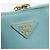 Saffiano Borsa PRADA in pelle Safiano 2way Blu Turchese Oro Auth 187253V D'oro - vista 21