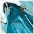 Saffiano Borsa PRADA in pelle Safiano 2way Blu Turchese Oro Auth 187253V D'oro - vista 25