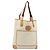 Borsa Tote GUCCI GG Supreme Web Sherry Line PVC Bianco Rosso 002 904 0223 Auth 187740