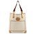 Borsa Tote GUCCI GG Supreme Web Sherry Line PVC Bianco Rosso 002 904 0223 Auth 187740 - vista 13