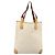 Borsa Tote GUCCI GG Supreme Web Sherry Line PVC Bianco Rosso 002 904 0223 Auth 187740 - vista 2