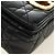 Christian Dior Cannage Caro Chain Pouch Pelle di Agnello Nero Oro Auth 186459SAM D'oro - vista 15
