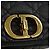 Christian Dior Cannage Caro Chain Pouch Pelle di Agnello Nero Oro Auth 186459SAM D'oro - vista 19