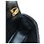 Christian Dior Cannage Caro Chain Pouch Pelle di Agnello Nero Oro Auth 186459SAM D'oro - vista 22