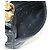 Christian Dior Cannage Caro Chain Pouch Pelle di Agnello Nero Oro Auth 186459SAM D'oro - vista 24