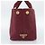 Borsa a mano PRADA Canapa PM in tela Bordeaux Auth 188079 Bordò - vista 3