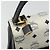 Borsa MCM Vicetos Logogram PVC Pelle Bianco Oro Auth 188231 D'oro - vista 9