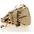 Borsa Miu Miu in pelle 2 way Beige Oro Auth 186442SAM D'oro - vista 4