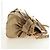 Borsa Miu Miu in pelle 2 way Beige Oro Auth 186442SAM D'oro - vista 5