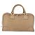 LOEWE Anagram Amazonas Hand Bag Pelle Beige Oro Auth bs35616 D'oro - vista 2