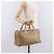 LOEWE Anagram Amazonas Hand Bag Pelle Beige Oro Auth bs35616 D'oro - vista 22