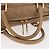 LOEWE Anagram Amazonas Hand Bag Pelle Beige Oro Auth bs35616 D'oro - vista 7
