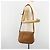 Borsa a tracolla Christian Dior in pelle marrone oro Auth hk3803 D'oro - vista 26