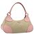 Borsa PRADA in tela beige argento Auth BA13510A