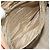 Borsa PRADA in tela beige argento Auth BA13510A - vista 25