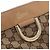 Borsa GUCCI GG Canvas Abbey Beige Oro 189831 Auth ka4927 D'oro - vista 18