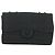 CHANEL Choco Bar Chain New Travel Line Bag Canvas Black CC Auth 187224SAV Nero - vista 13