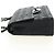 CHANEL Choco Bar Chain New Travel Line Bag Canvas Black CC Auth 187224SAV Nero - vista 3