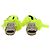 Sandali Espadrilles Bijou LOEWE in tela Verde Neon Auth 186240M - vista 3