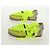 Sandali Espadrilles Bijou LOEWE in tela Verde Neon Auth 186240M - vista 4