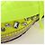 Sandali Espadrilles Bijou LOEWE in tela Verde Neon Auth 186240M - vista 8