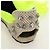 Sandali Espadrilles Bijou LOEWE in tela Verde Neon Auth 186240M - vista 9