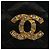CHANEL Borsa a Spalla Chain Matelasse in Pelle di Agnello Nera e Oro CC Auth 187203SAV Nero D'oro - vista 19