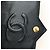 CHANEL Borsa a Spalla Chain Matelasse in Pelle di Agnello Nera e Oro CC Auth 187203SAV Nero D'oro - vista 21