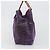 BALENCIAGA Handtasche Wildleder Violett Silber Auth yk20590 - Ansicht 3