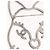 Spilla CHANEL metallo Silver tone CC Auth 189215M - vista 14