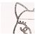 Spilla CHANEL metallo Silver tone CC Auth 189215M - vista 4