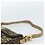 FENDI Zucca Canvas Mamma Baguette Shoulder Bag Black Gold Brown Auth 187451SM Marrone Nero D'oro - vista 8