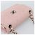 CHANEL Matelasse Chain Shoulder Bag Canvas Pink Silver CC Auth 188723V Argento Rosa - vista 6