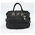 Borsa a Mano PRADA Gathered in Pelle 2way Nero Oro Auth 188842V D'oro - vista 12