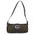 FENDI Zucca Canvas Mamma Baguette Shoulder Bag Black Silver Brown Auth 187689SAM Castaño Negro Plata - vista 13