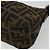 FENDI Zucca Canvas Mamma Baguette Shoulder Bag Black Silver Brown Auth 187689SAM Castaño Negro Plata - vista 15