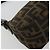 FENDI Zucca Canvas Mamma Baguette Shoulder Bag Black Silver Brown Auth 187689SAM Castaño Negro Plata - vista 18