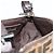 FENDI Zucca Canvas Mamma Baguette Shoulder Bag Black Silver Brown Auth 187689SAM Castaño Negro Plata - vista 23