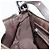 FENDI Zucca Canvas Mamma Baguette Shoulder Bag Black Silver Brown Auth 187689SAM Castaño Negro Plata - vista 24
