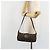 FENDI Zucca Canvas Mamma Baguette Shoulder Bag Black Silver Brown Auth 187689SAM Castaño Negro Plata - vista 27