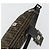 FENDI Zucca Canvas Mamma Baguette Shoulder Bag Black Silver Brown Auth 187689SAM Castaño Negro Plata - vista 8