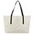 Jimmy Choo Studs Tote Bag Leder Weiß Silber Auth BA13552 - Ansicht 13