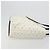 Jimmy Choo Studs Tote Bag Leder Weiß Silber Auth BA13552 - Ansicht 3