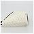 Jimmy Choo Studs Tote Bag Leder Weiß Silber Auth BA13552 - Ansicht 4