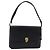 Borsa a Spalla Christian Dior in Pelle Nera e Oro Auth 188255 Nero D'oro
