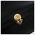 Borsa a Spalla Christian Dior in Pelle Nera e Oro Auth 188255 Nero D'oro - vista 17