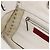 VALENTINO Studs Tote Bag Leder 2way White Gold Auth BA13505 Weiß Golden - Ansicht 24